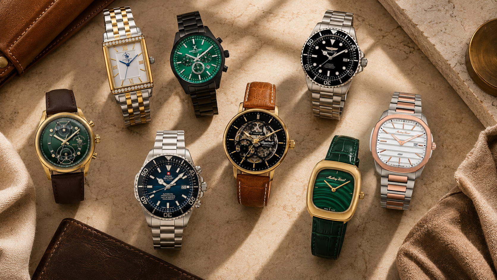Curated collection of Designer World Brands timepieces